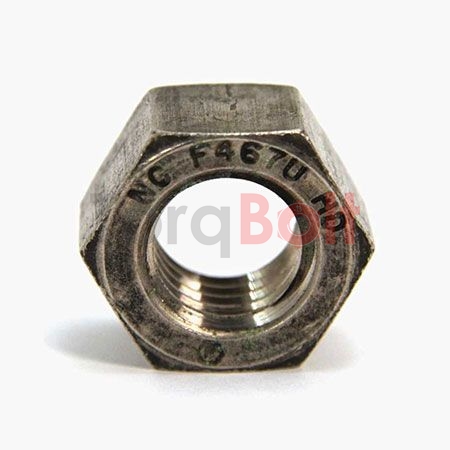 Monel 400 nuts to ASTM F467, UNS N04400